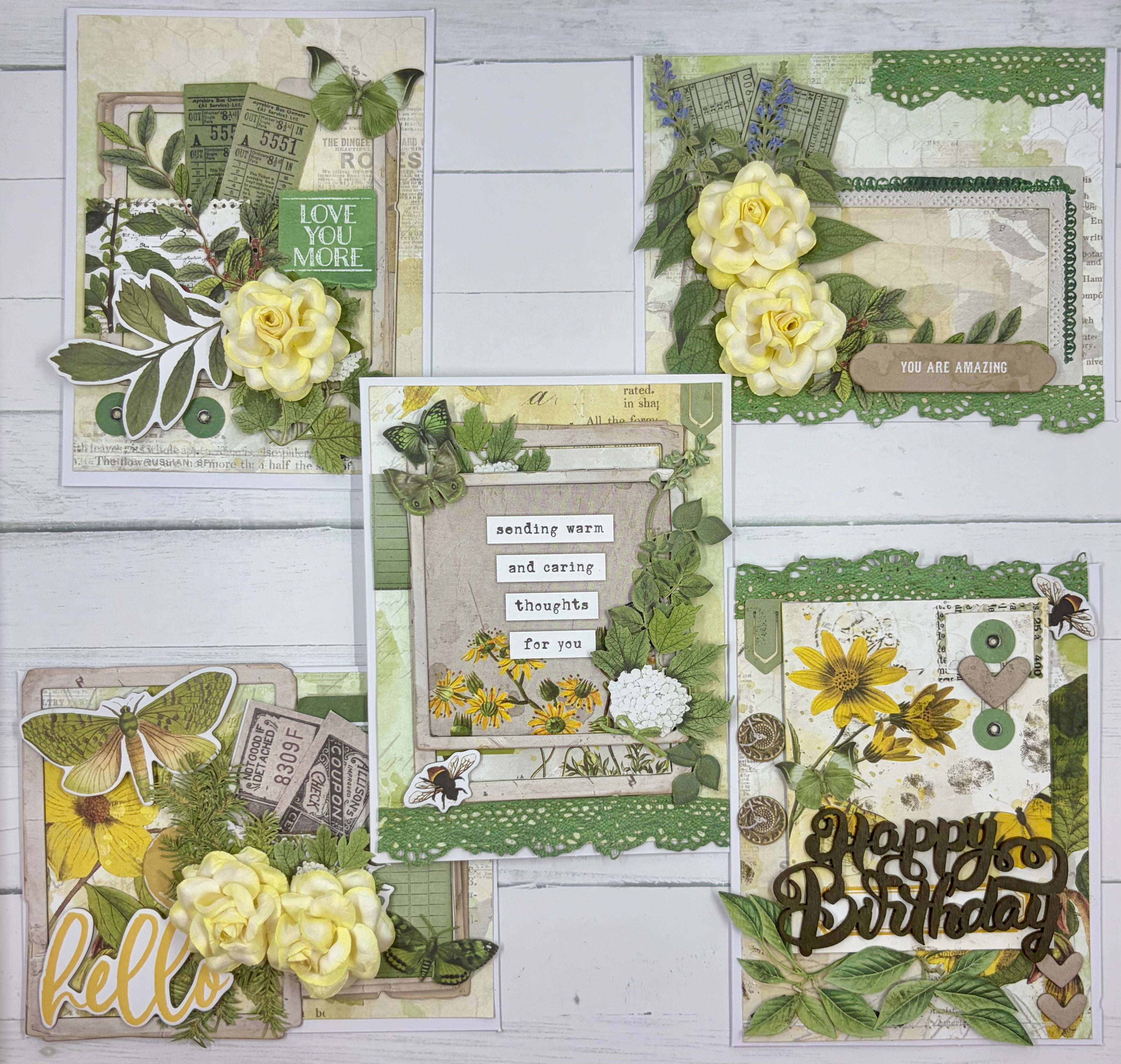 Krafty Garden 5-Card Kit